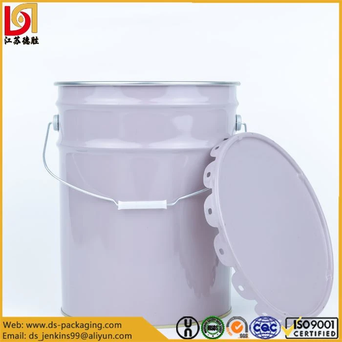 Metal Bucket with Lid (4)